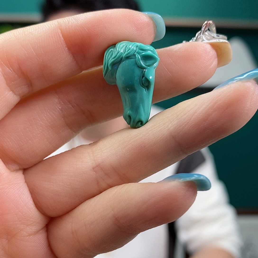 绿松石珠宝奇石未镶嵌