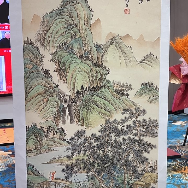 国画苏珊老师去伪存真原作