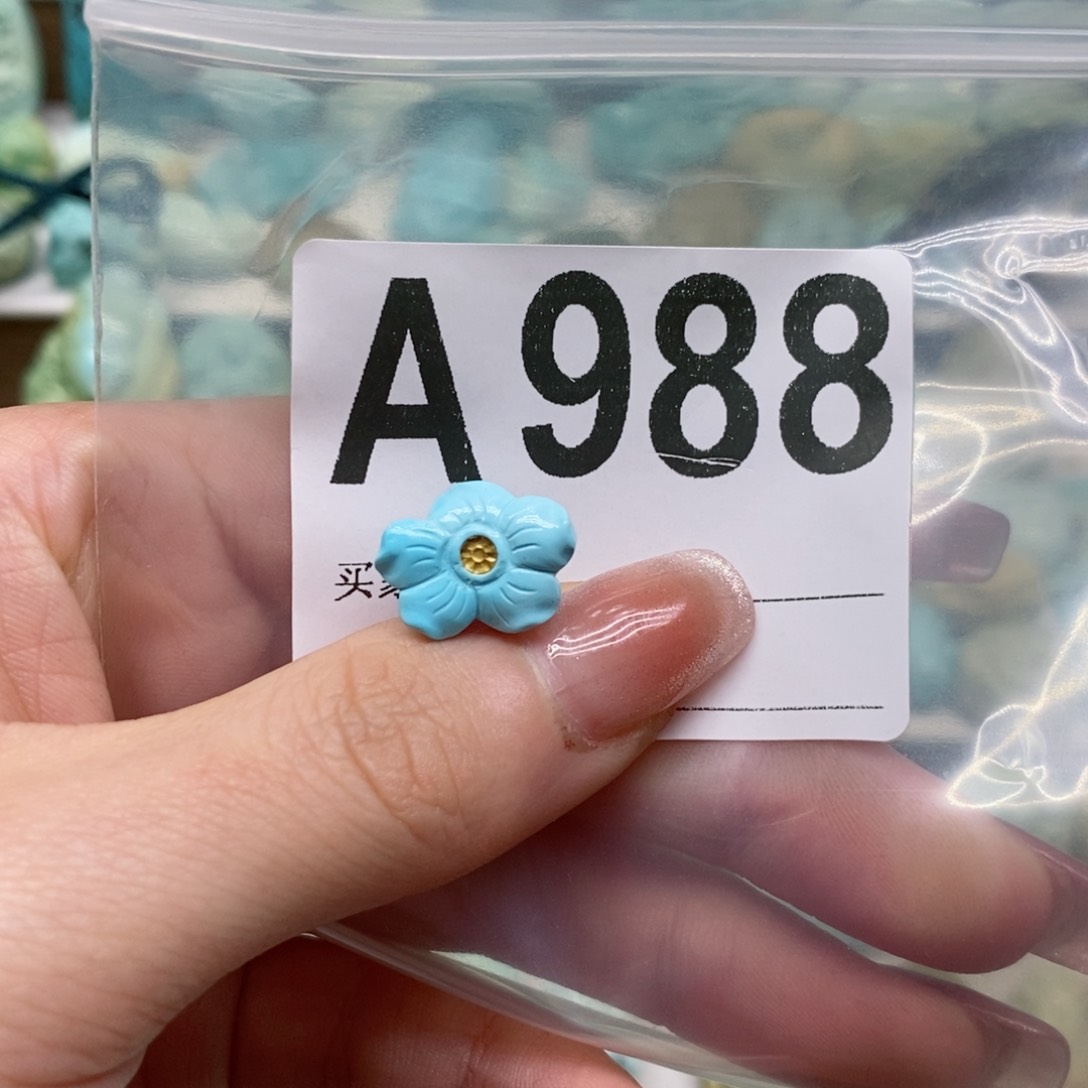 绿松石绿松石配饰定制未镶嵌