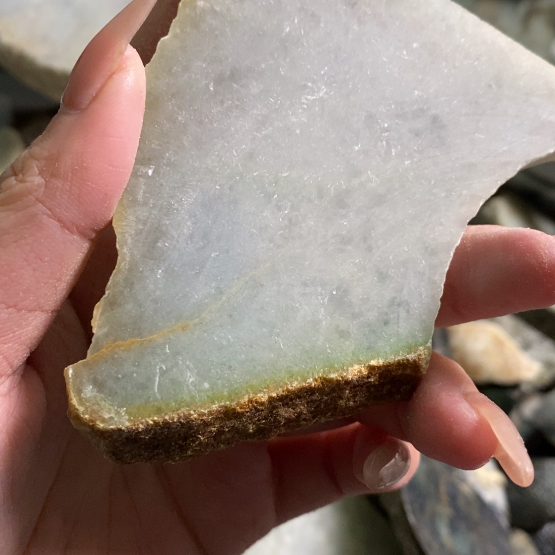 颈饰未镶嵌翡翠天然翡翠