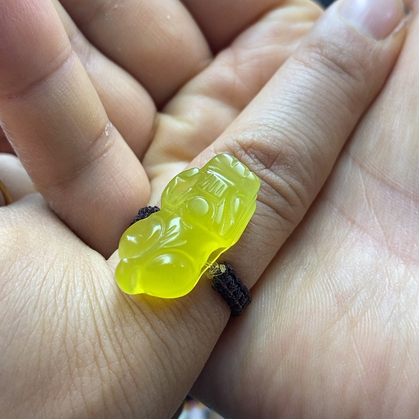 【闪购商品】蛇纹石玉未镶嵌戒指