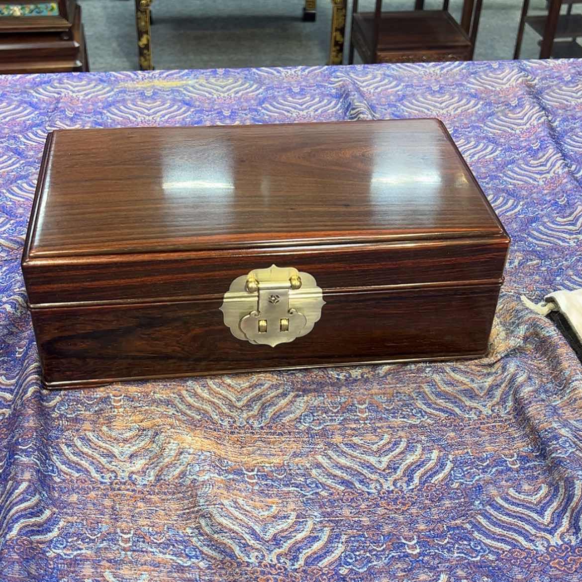 【闪购商品】红酸枝木类成套家具盒子