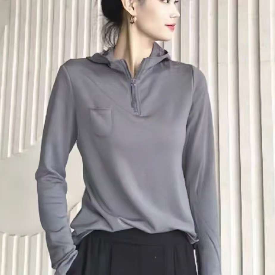 AMASS/阿玛施25年春秋冬季修身显瘦拉链连帽休闲卫衣衫5300662