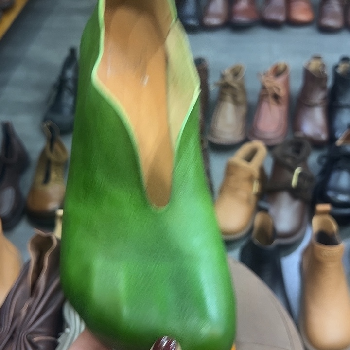 豆豆鞋829-7绿色36