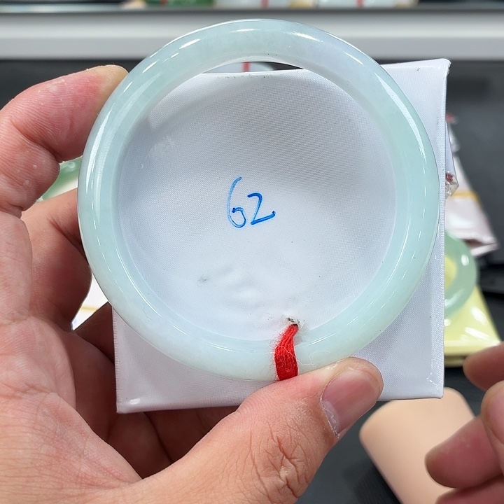 翡翠未镶嵌手镯天然翡翠手镯11号