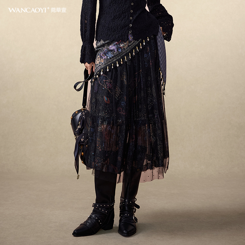 【商场同款】菀壹2025冬季新款半身裙O37211551