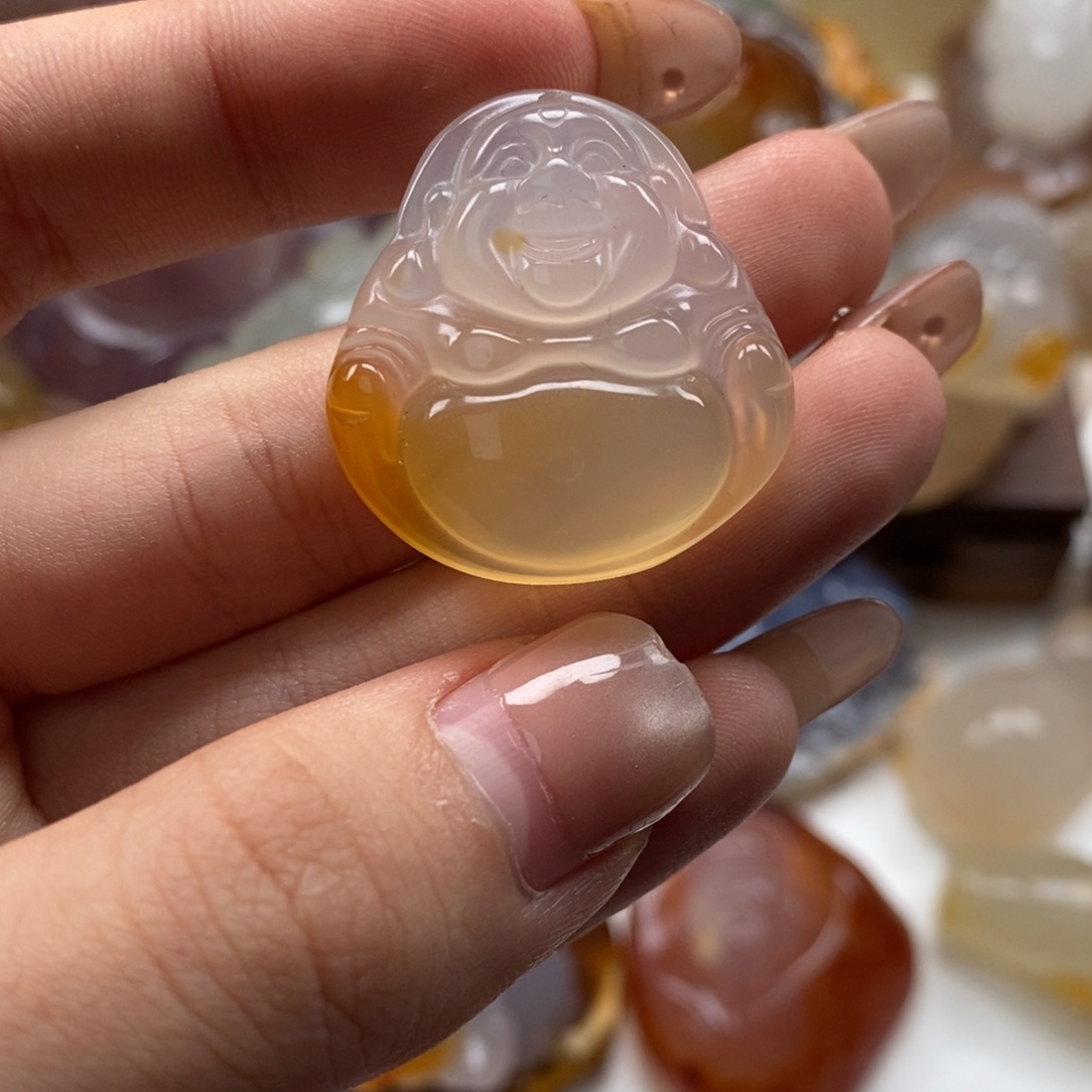 玛瑙/玉髓未镶嵌颈饰