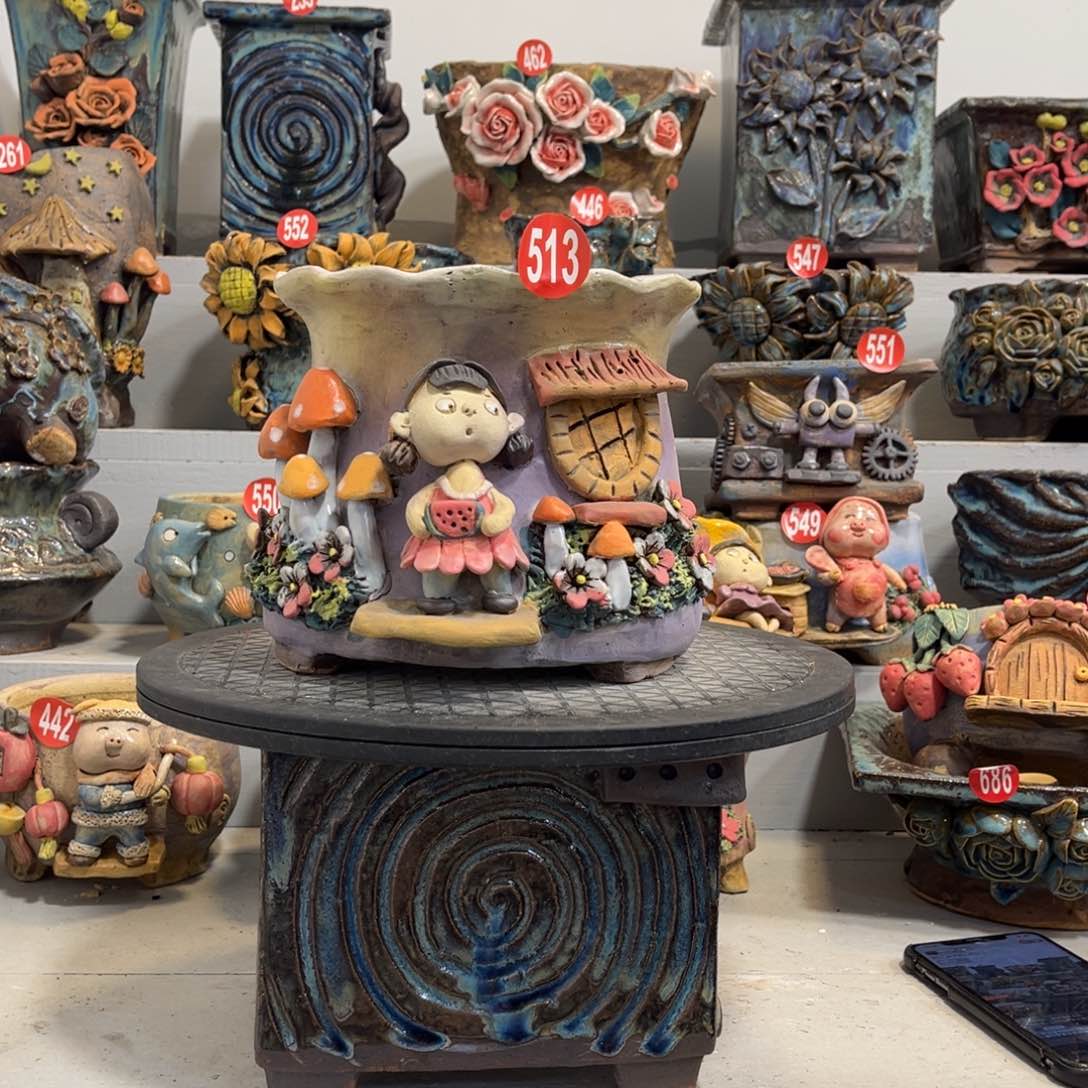 陶瓷513 号陶然花盆元宵福利