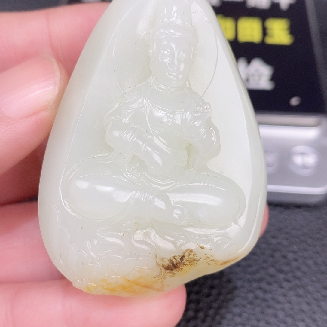 ᨳ***ᐝ和田玉未镶嵌颈饰