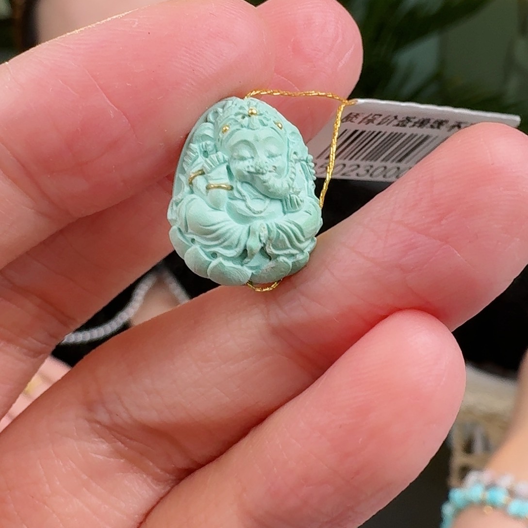 绿松石珠宝奇石未镶嵌