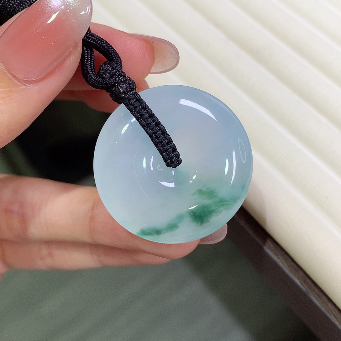 翡翠未镶嵌颈饰30.6-6.3