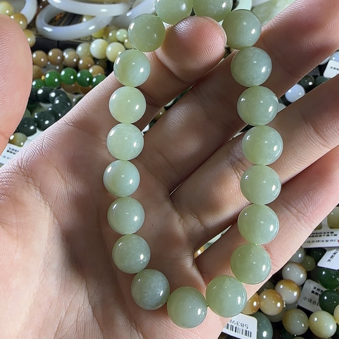 和田玉手链未镶嵌24