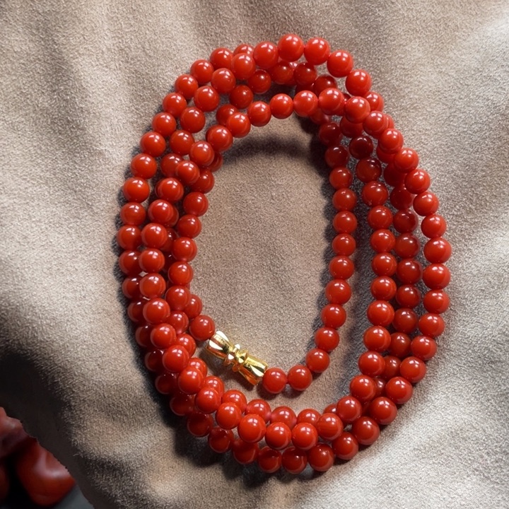 南红玛瑙未镶嵌颈饰