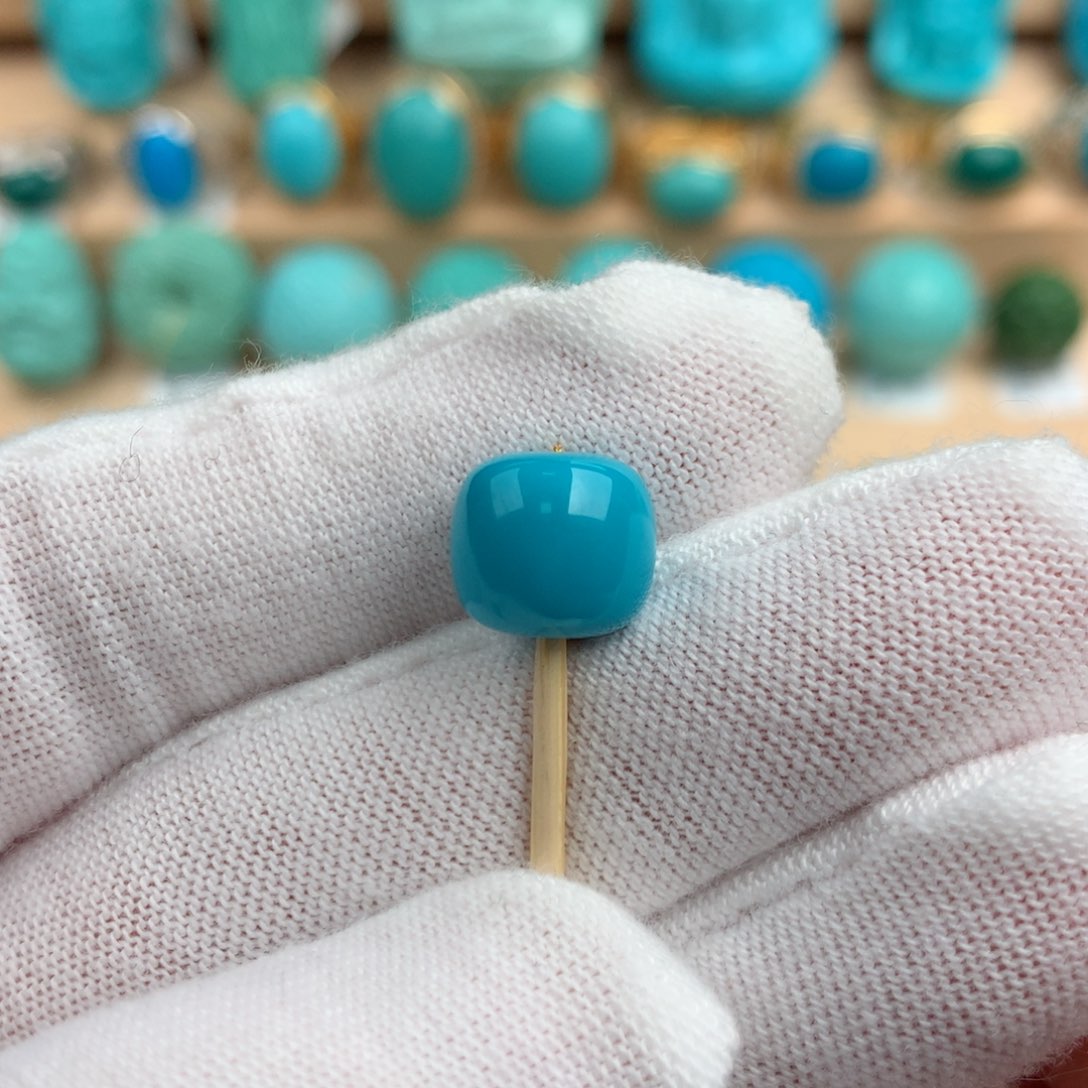 绿松石配饰未镶嵌9.8-8.8mm