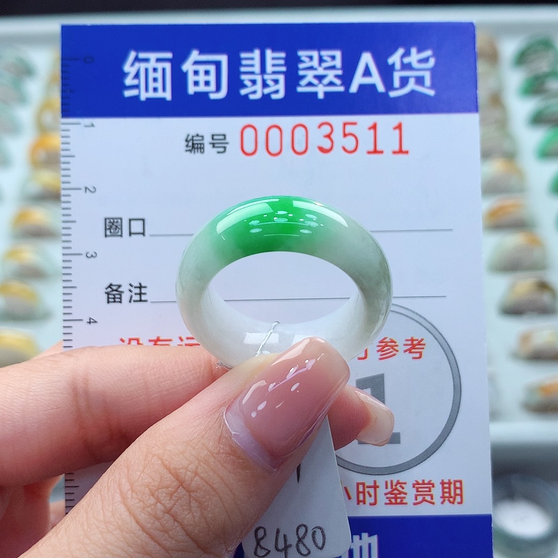 未镶嵌戒圈翡翠19号