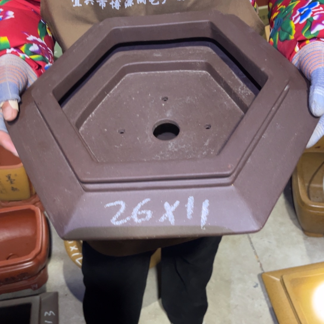 紫砂花盆盆景艺术