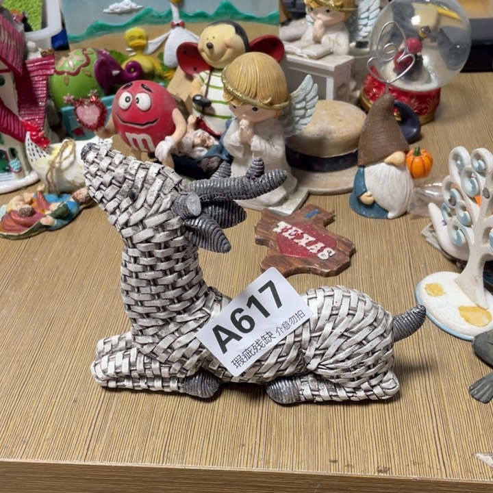 雨***翁摆件孤品老货微瑕瓷