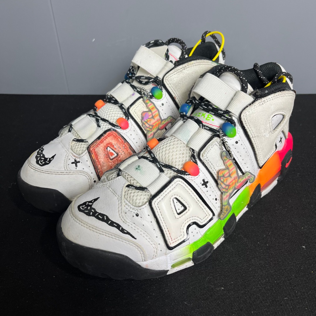 90新 MM6 42.5码大Air白彩虹 正品潮鞋/7141