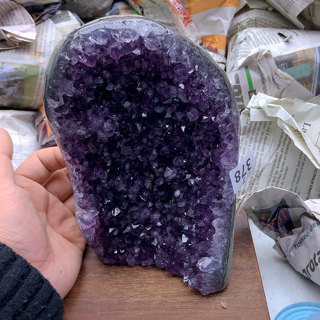 紫晶大型摆件（非配饰）未镶嵌