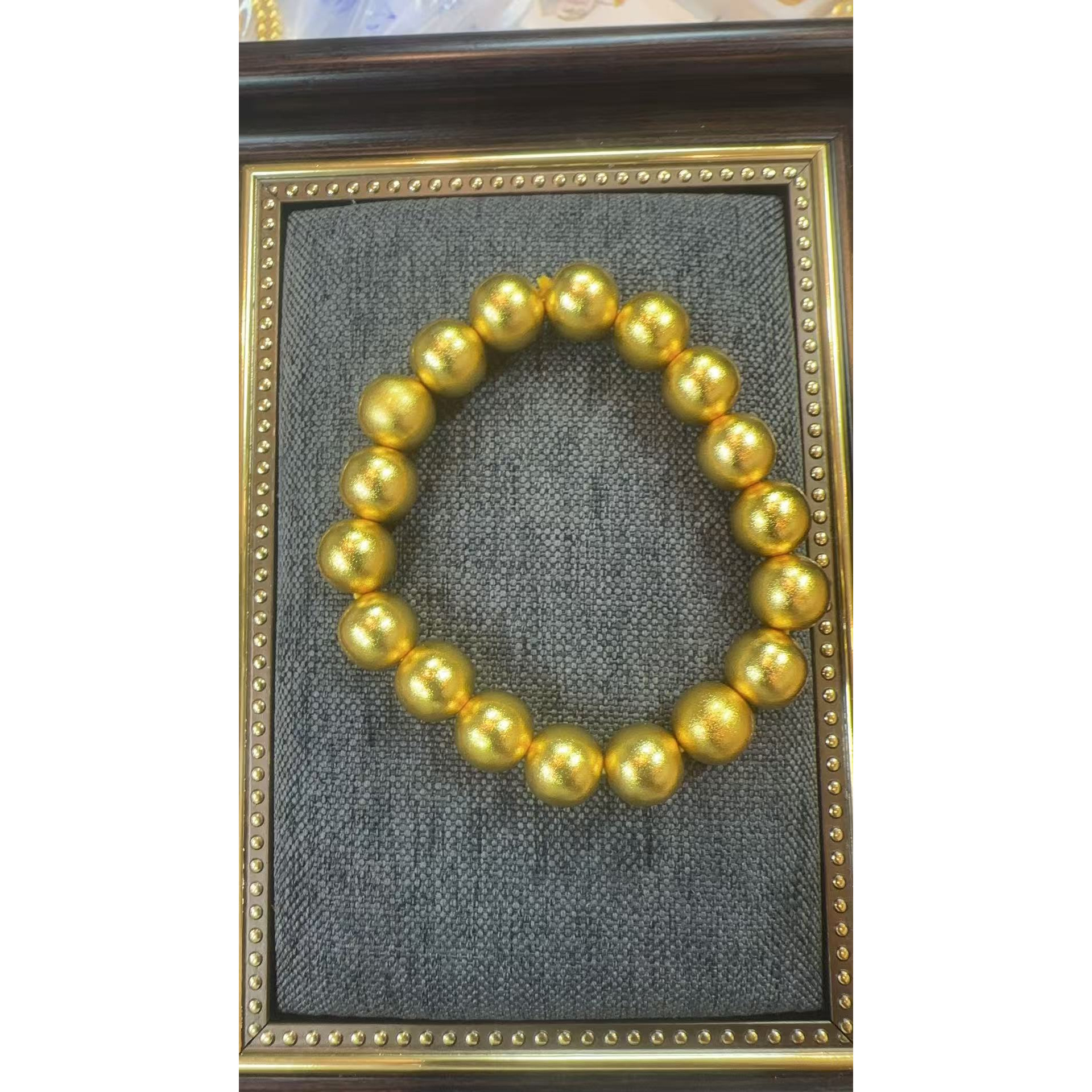 圆珠老型999手工串珠首饰编织时尚轻奢A39