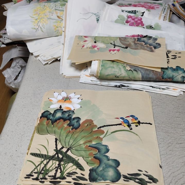 超***妈国画国画花鸟花鸟国画