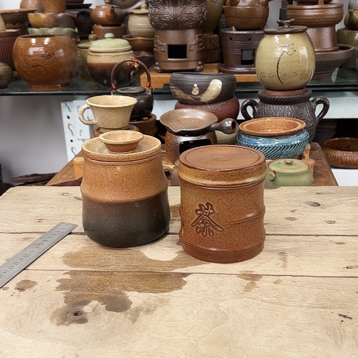 紫砂宜兴紫砂粗陶茶具19