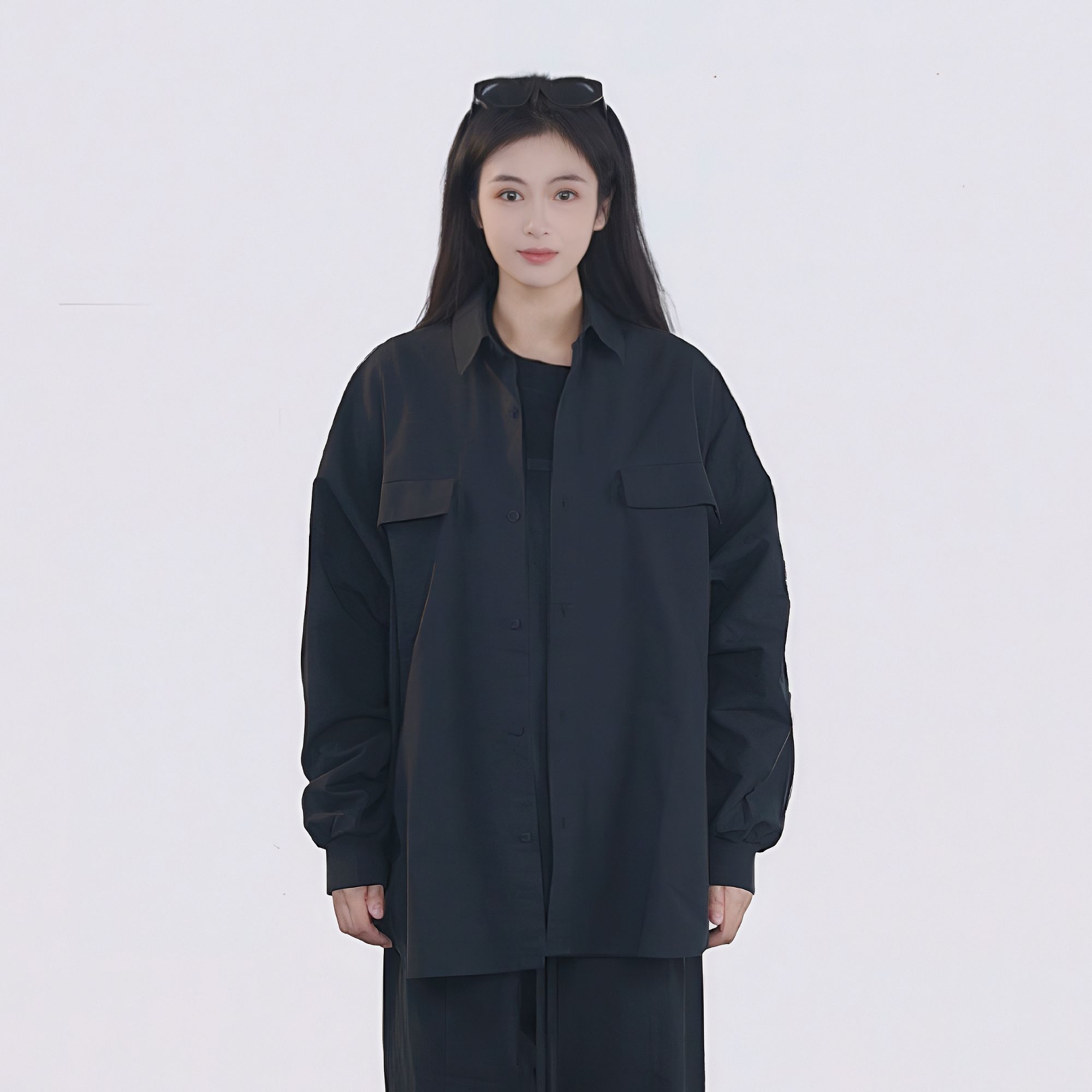 ESSENTIALS FEAR OF GOD 2025 Spring 新款复古牛津布衬衫长袖