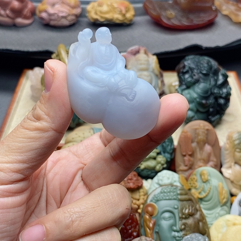 【闪购商品】未镶嵌吊坠定制玛瑙