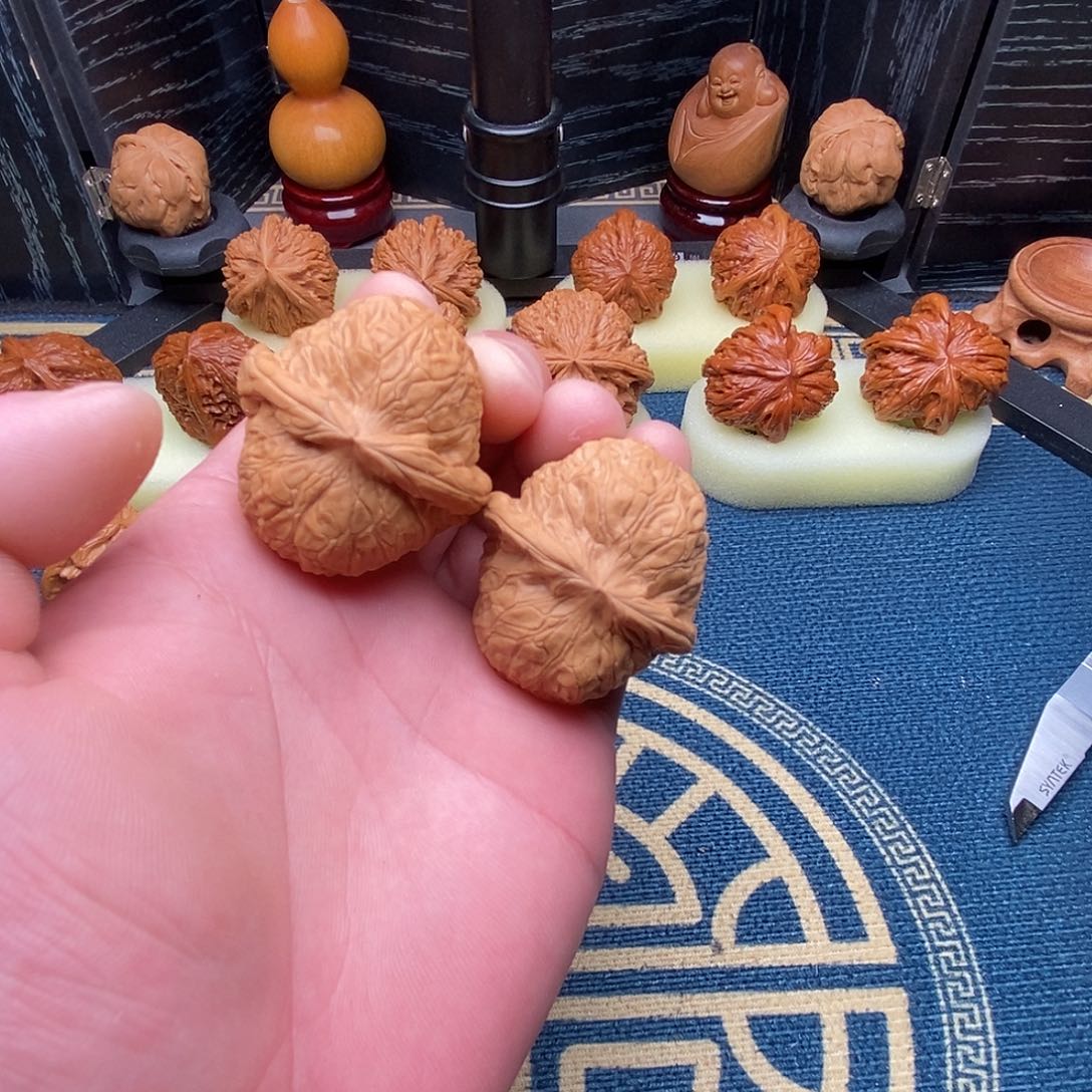 那***吧文玩核桃吊坠南瓜墩39全品