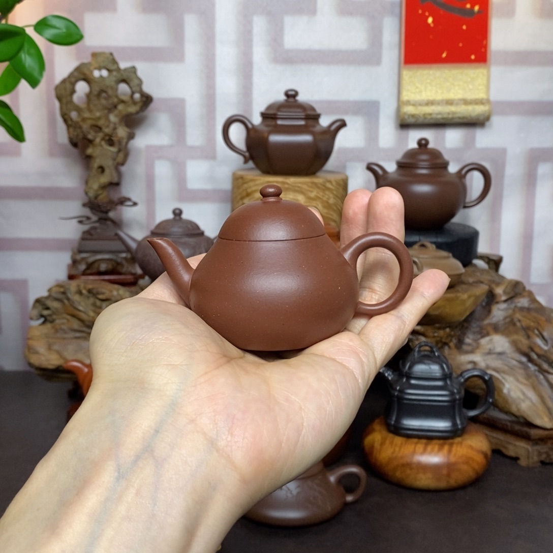 茶壶紫砂紫砂茶具底槽青梨形