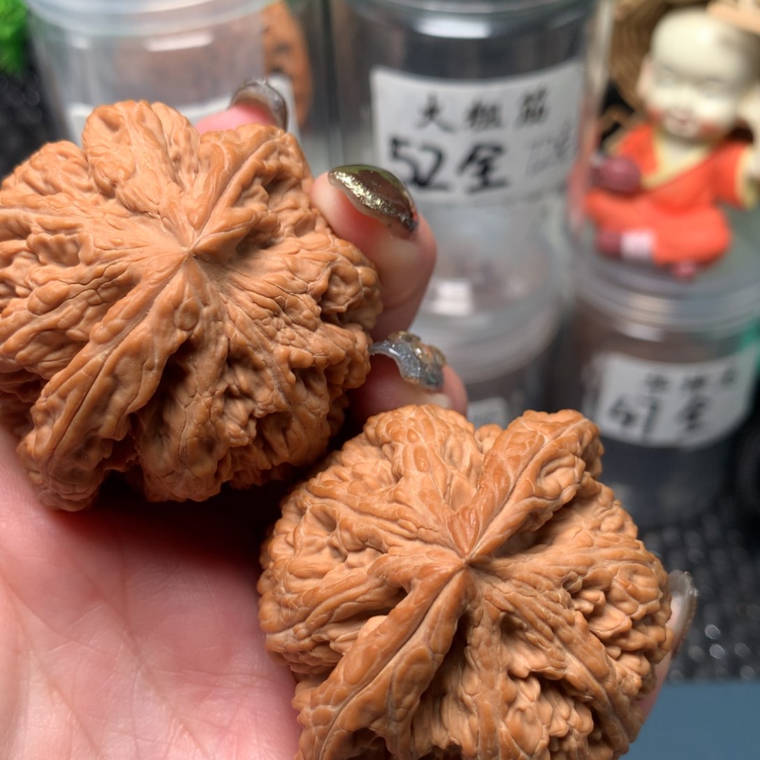 文玩核桃把件朱**豆52-115970-1