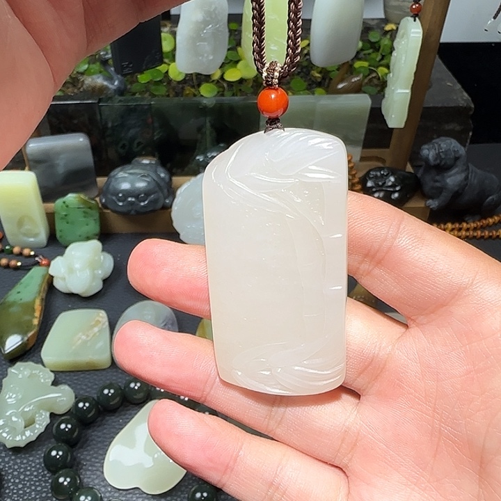 李****和田玉未镶嵌挂件