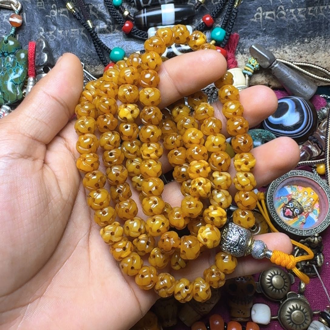 金刚菩提手串牦牛骨106