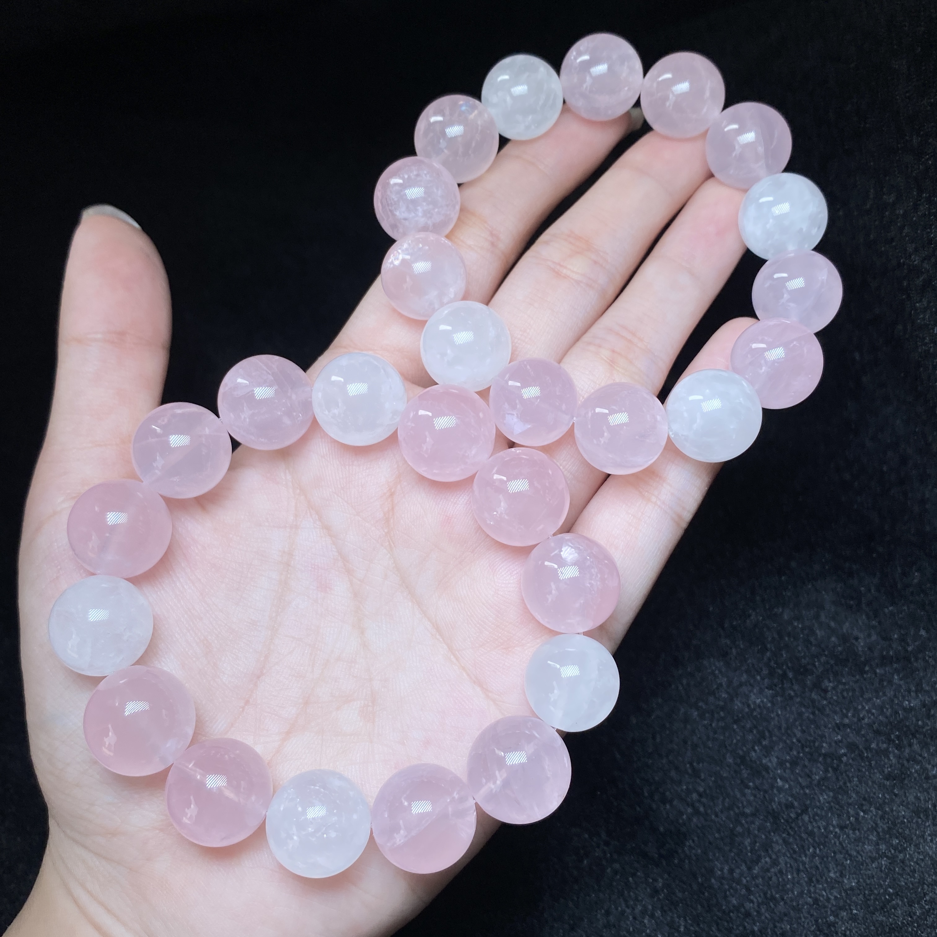 【小北好物】水晶DIY单圈手串约14mm+【多样性发一件】QL60X183