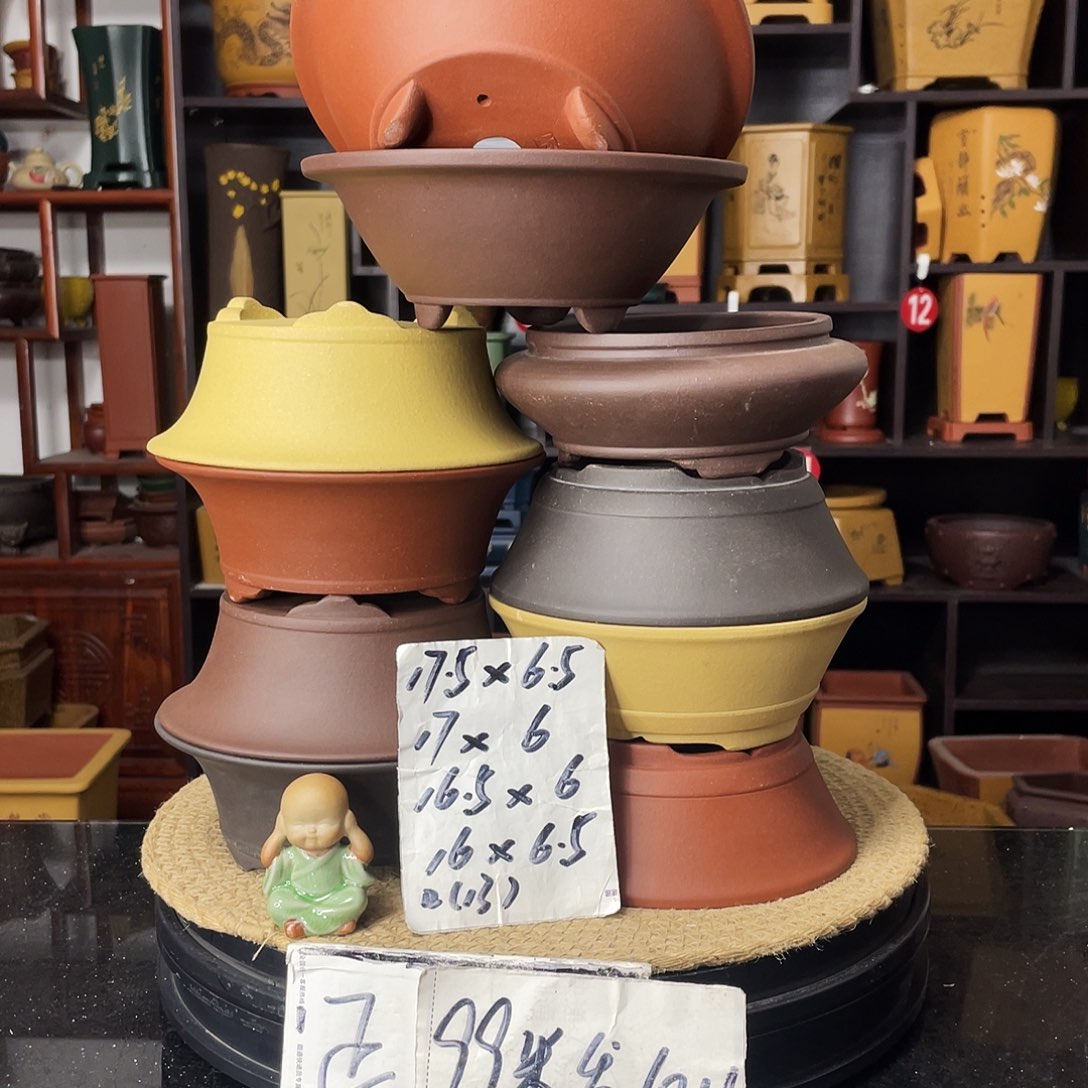 紫砂D-婉秋紫砂花盆