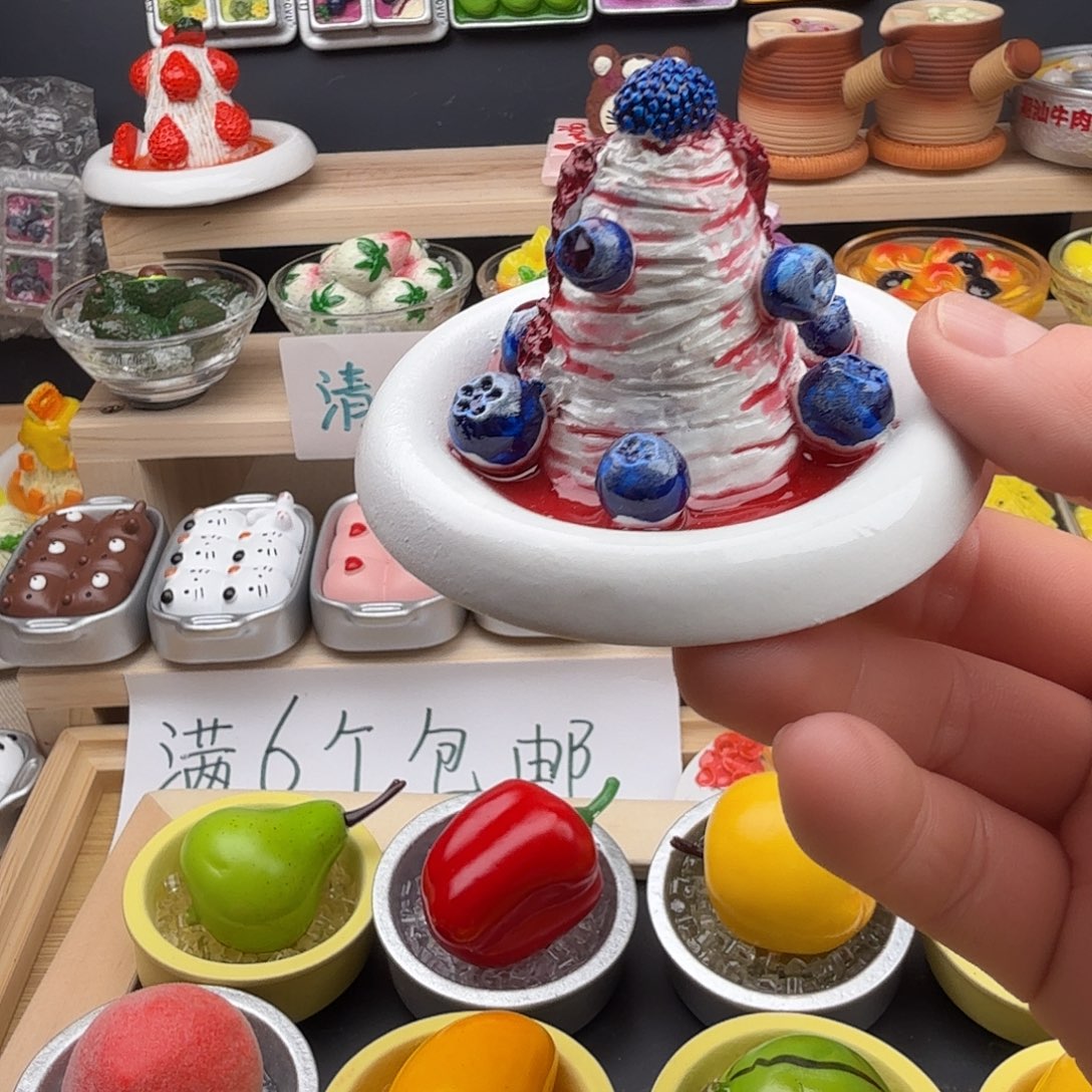 合成树脂食玩冰箱贴 凭开箱视频售后