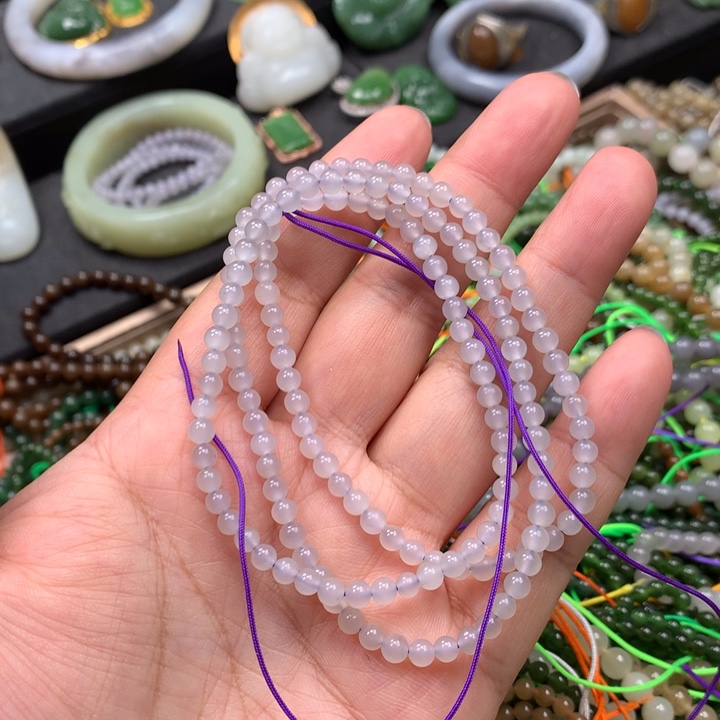 和田玉未镶嵌手链102