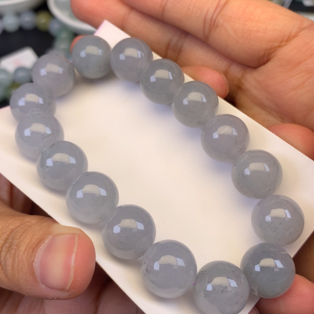 翡翠未镶嵌颈饰天然缅甸翡翠A货卡12.9