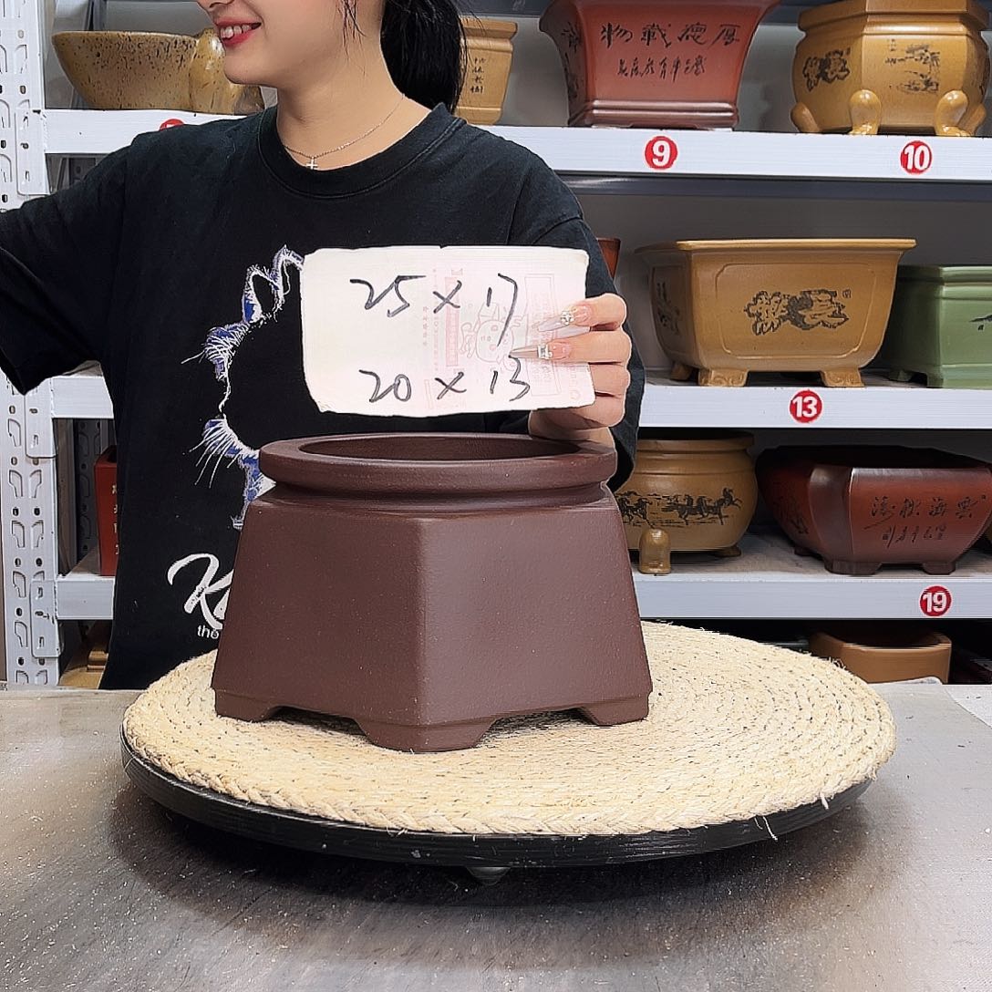紫砂花盆紫砂花盆