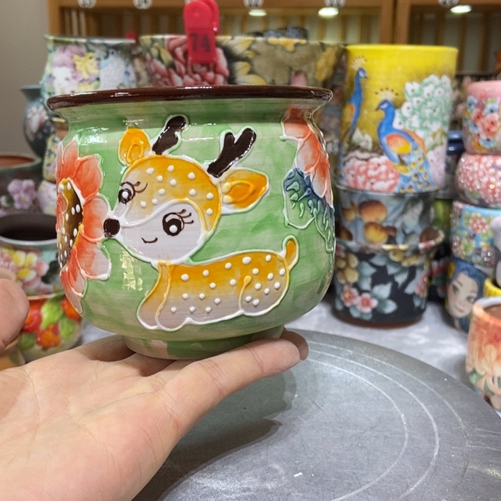 景德镇艺术手绘作品