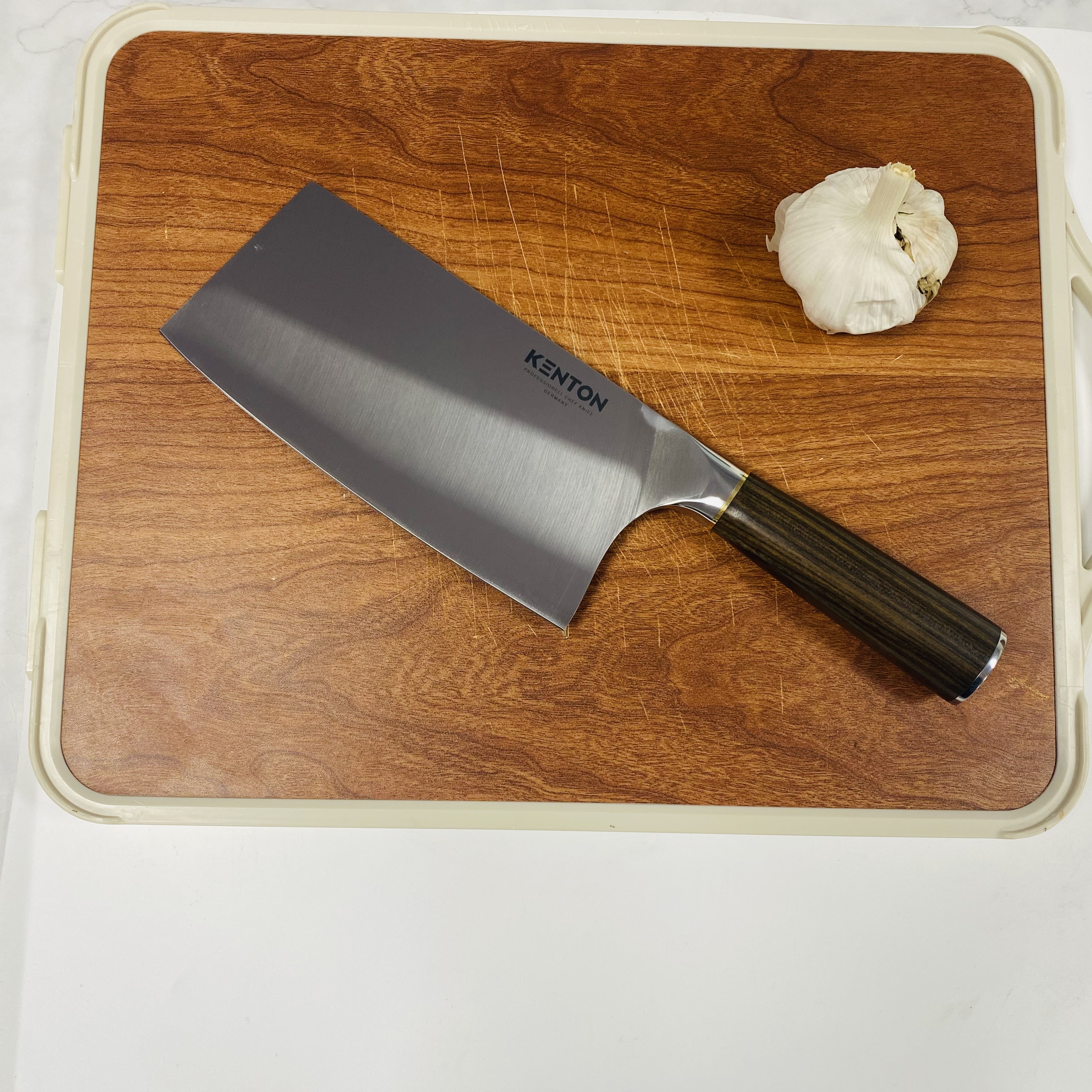 进口通体菜刀家用高硬度锋利切肉刀不锈钢厨房用砍切刀153