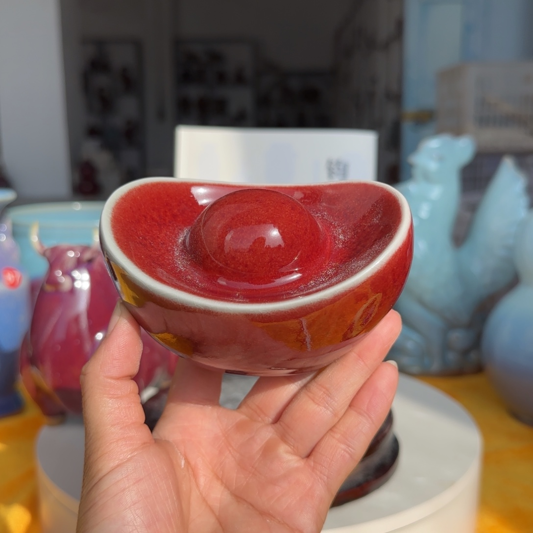 陶摆件郑家钧瓷摆件