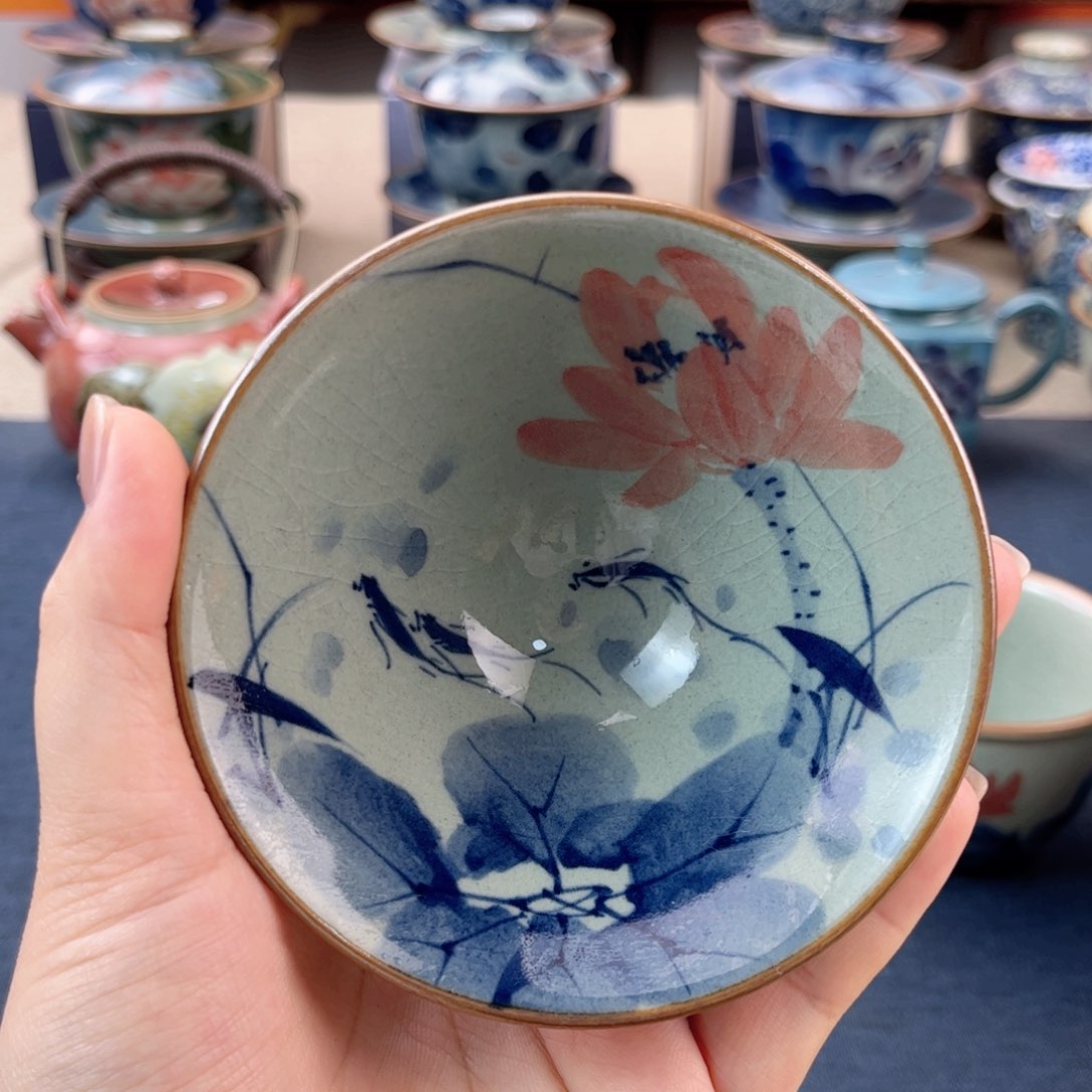 杯景德镇陶瓷杯子