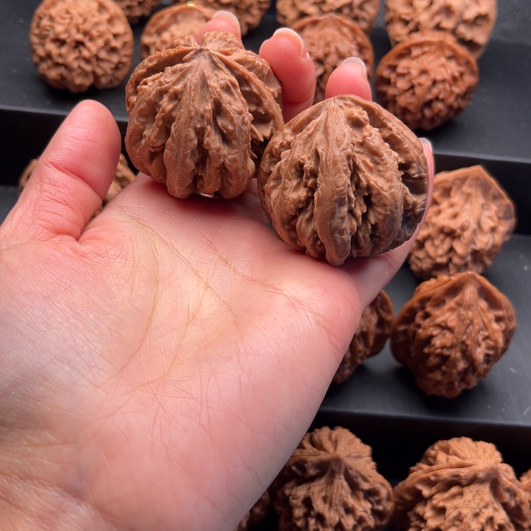 景***岗把件文玩核桃灯笼修边