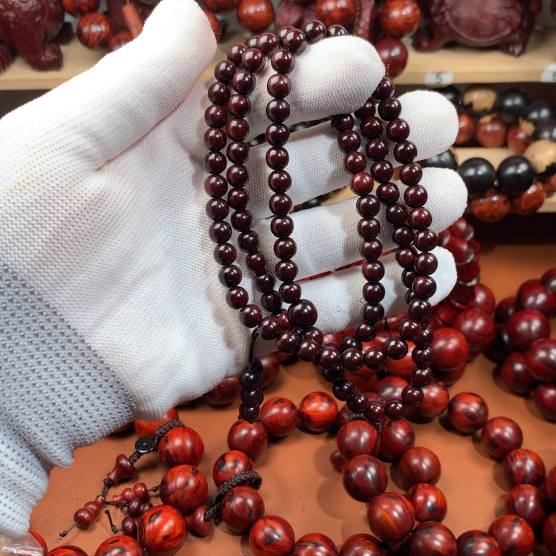 打***甲木0.6  108紫檀底老料-高油密