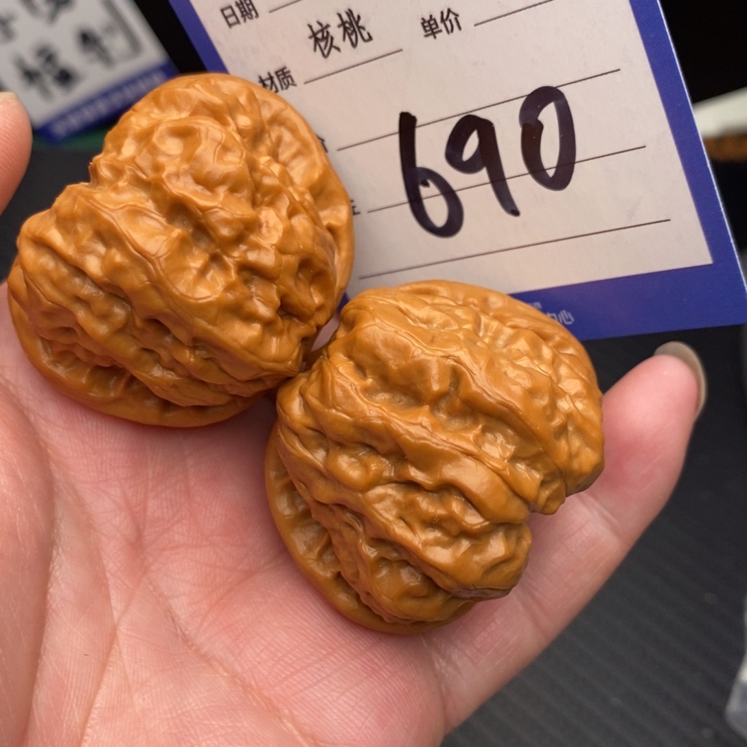 把件桃核蛤蟆43mo