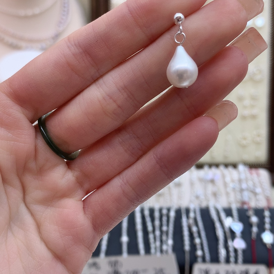耳饰未镶嵌淡水珍珠