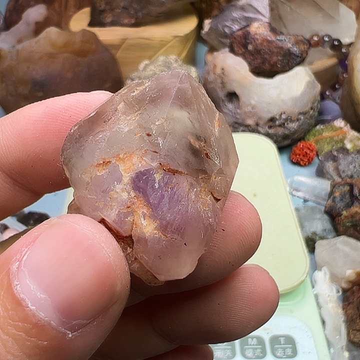 梦***欣珠宝半成品紫晶银S925镶嵌