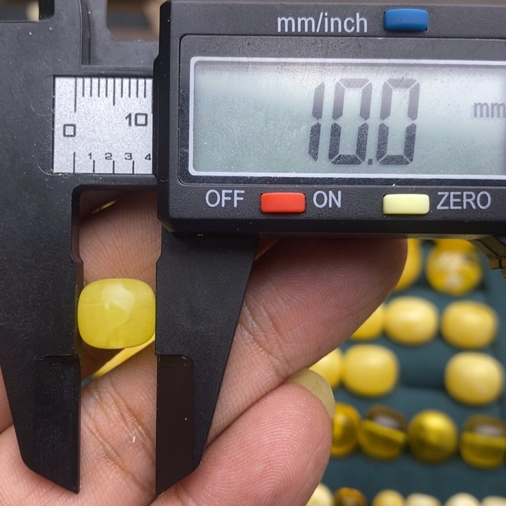 未镶嵌琥珀裸石50号10*8.9