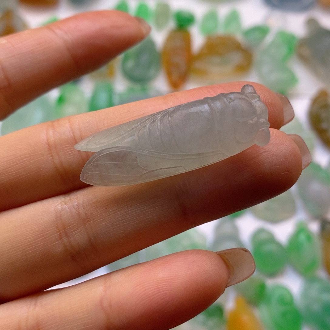 定制翡翠未镶嵌一鸣惊人